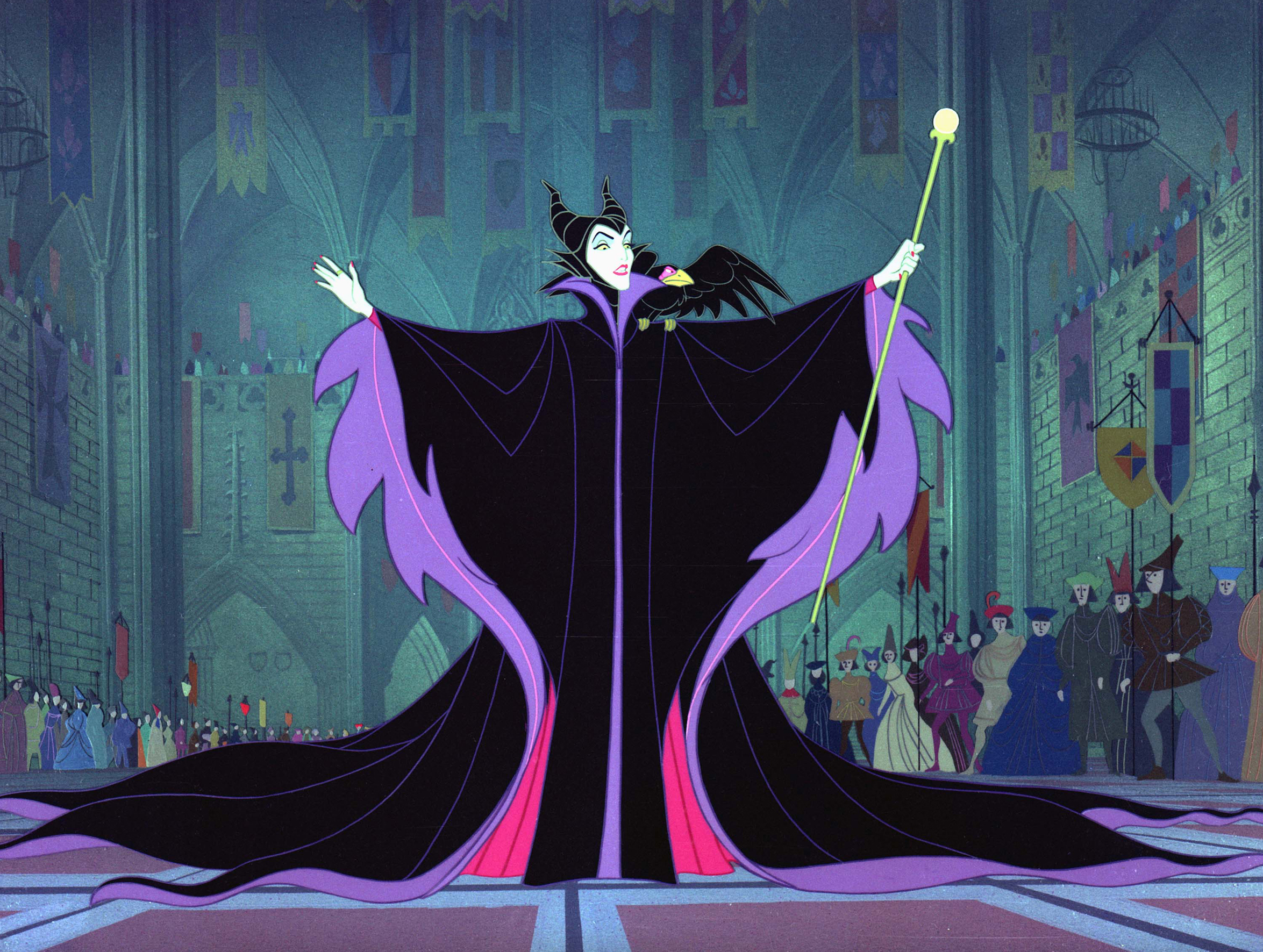 Maleficent Movie Disney Sleeping Beauty Fantasy R Wallpaper Background