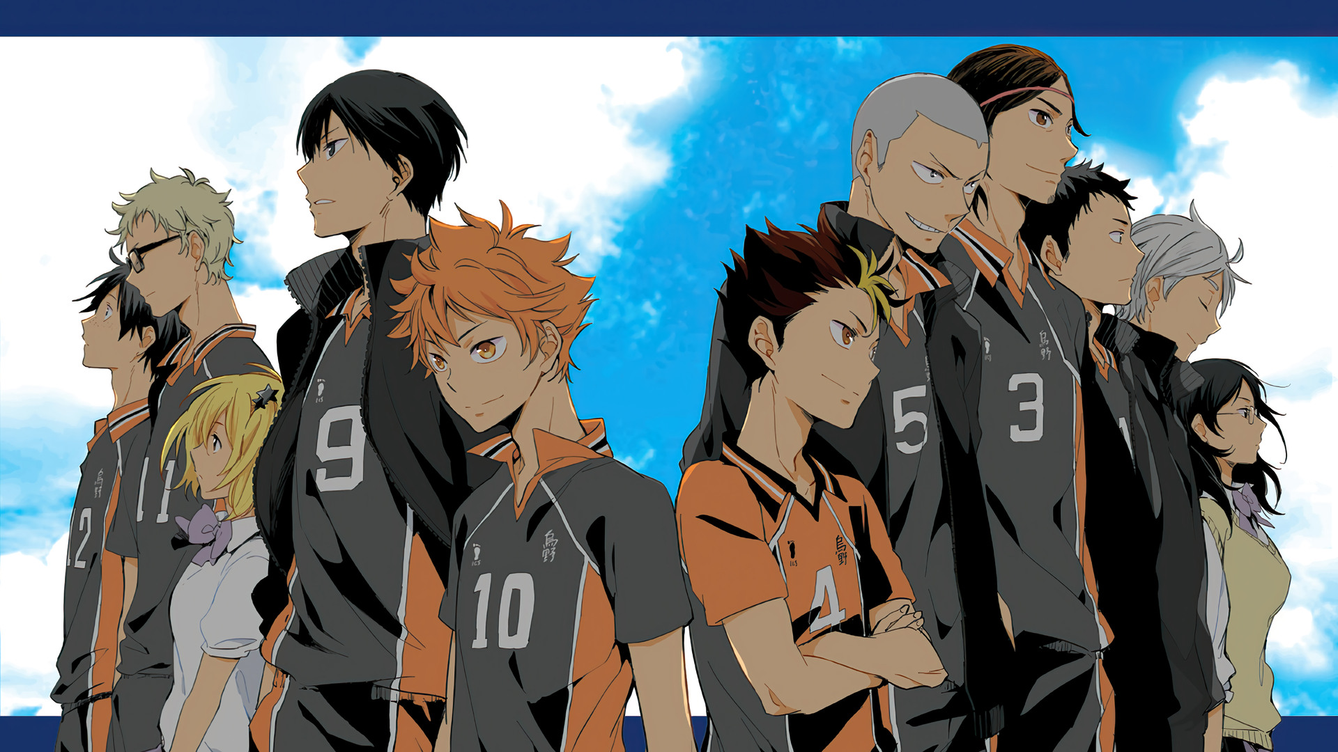 haikyuu nike air force 1