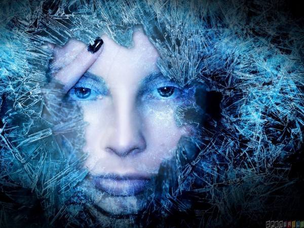 Ice cold woman wallpaper 6772   Open Walls