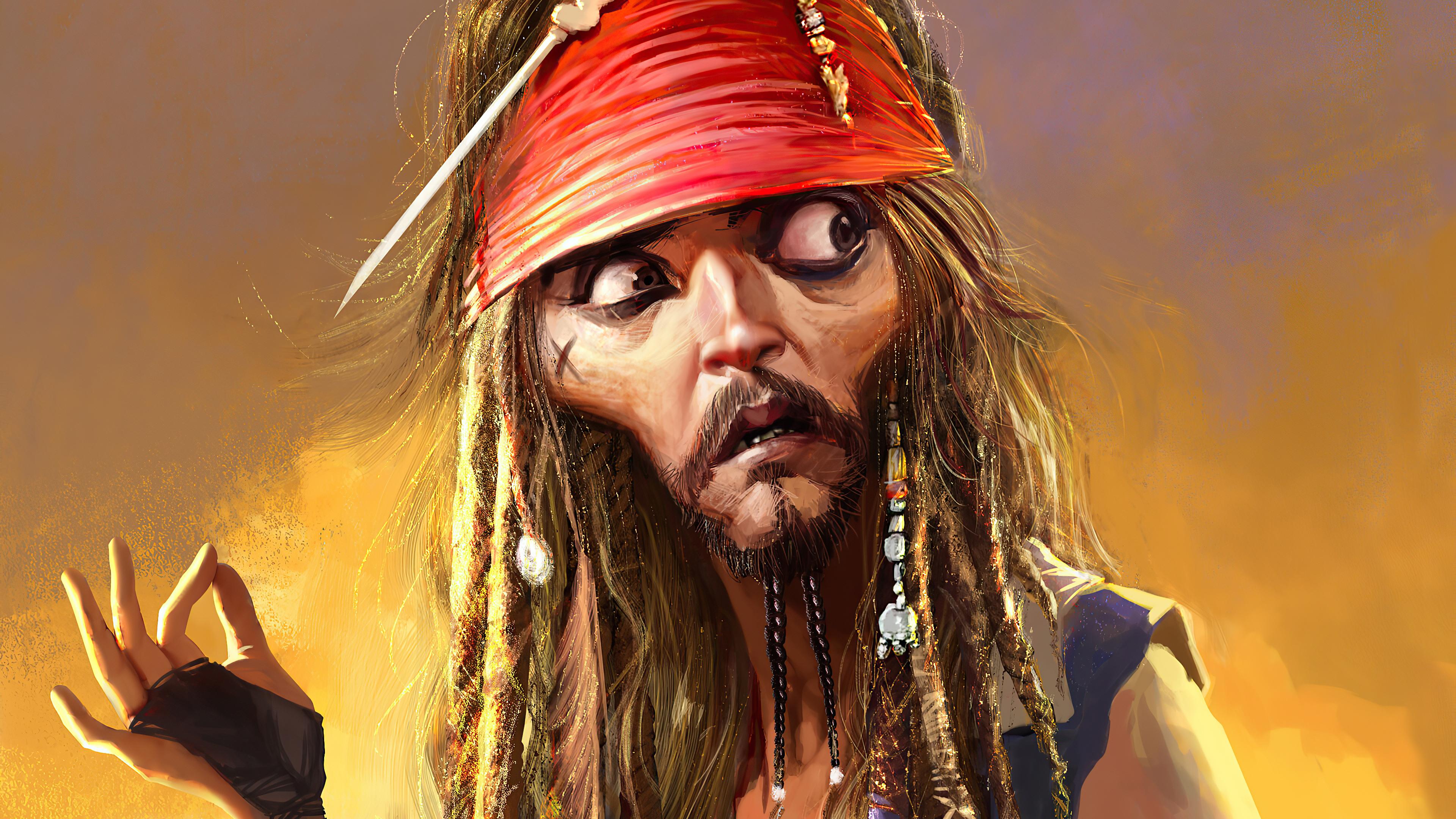 Pirates Of The Caribbean 4k Ultra HD Wallpaper by Lu Rojas