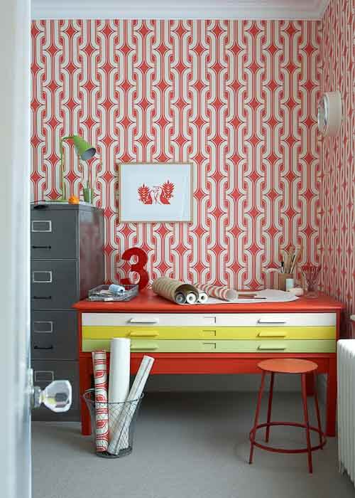 Retro Wallpaper From Original 1960s And 1970s Designs
