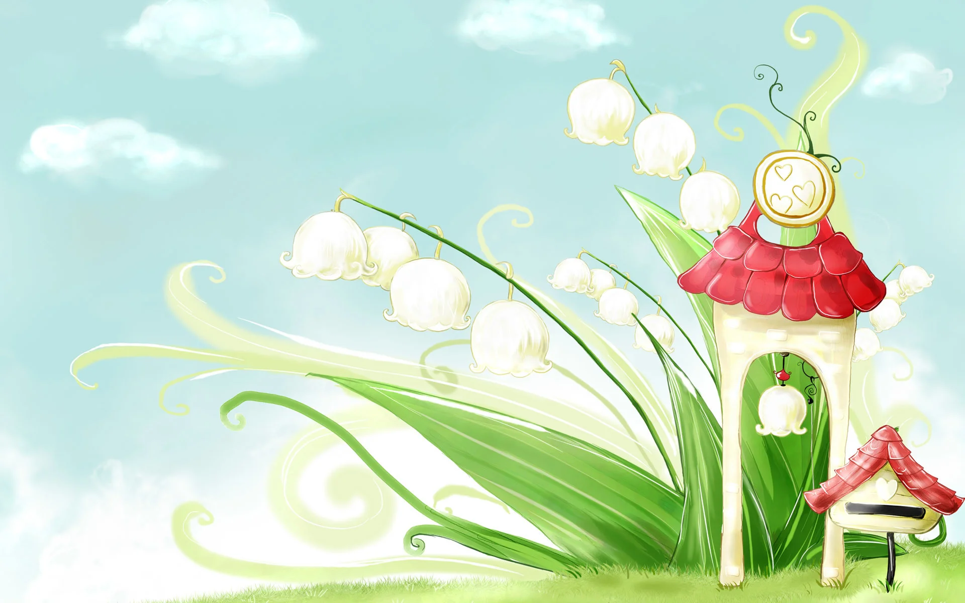 Cute Cartoon Character Wallpaper
