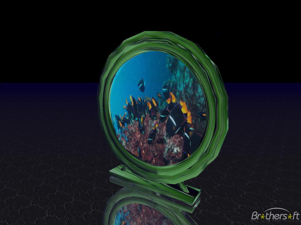 Download Free 3D Aquarium Clock Screensaver 3D Aquarium Clock