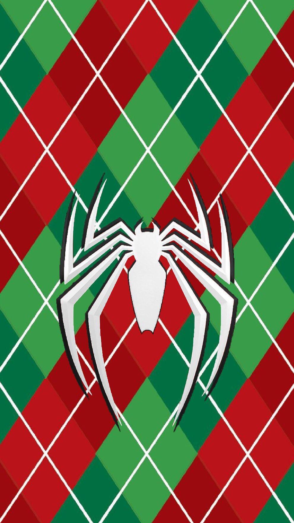 Christmas lockscreen wallpaper  Spiderman   Spiderman christmas  Wallpaper iphone christmas Christmas wallpaper