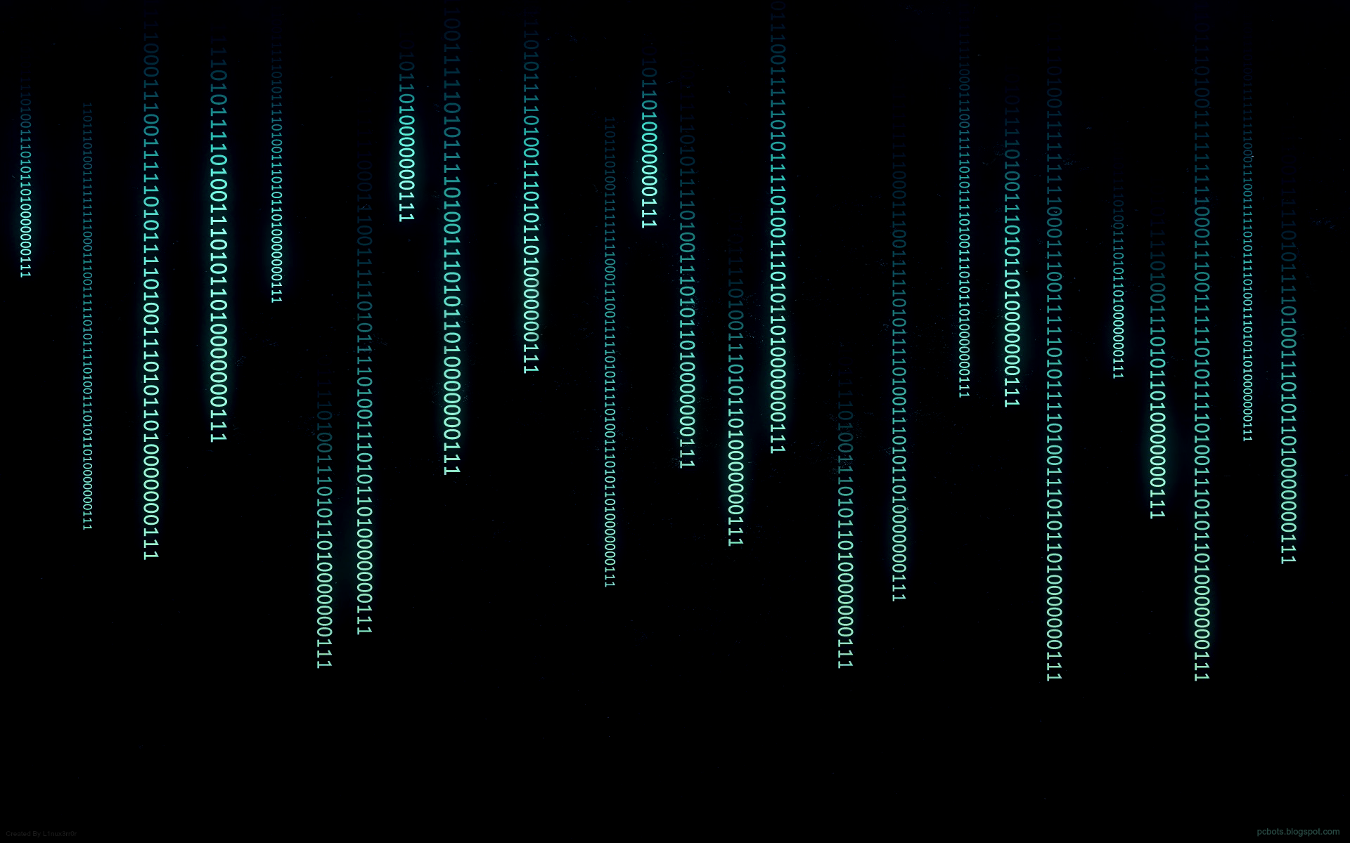 Matrix Binary Wallpaper Puter Desktop Background