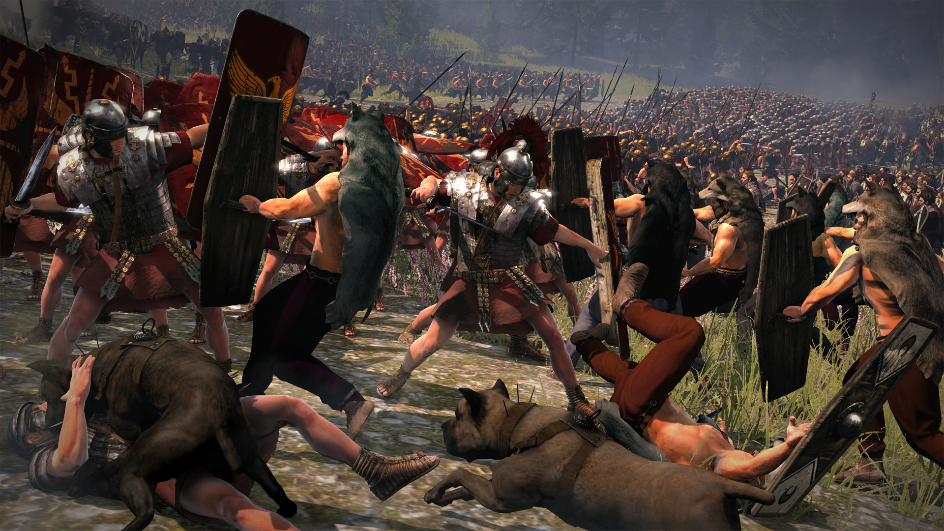 Total War Rome Ii Trailer Screenshots Re Enact The Battle Of
