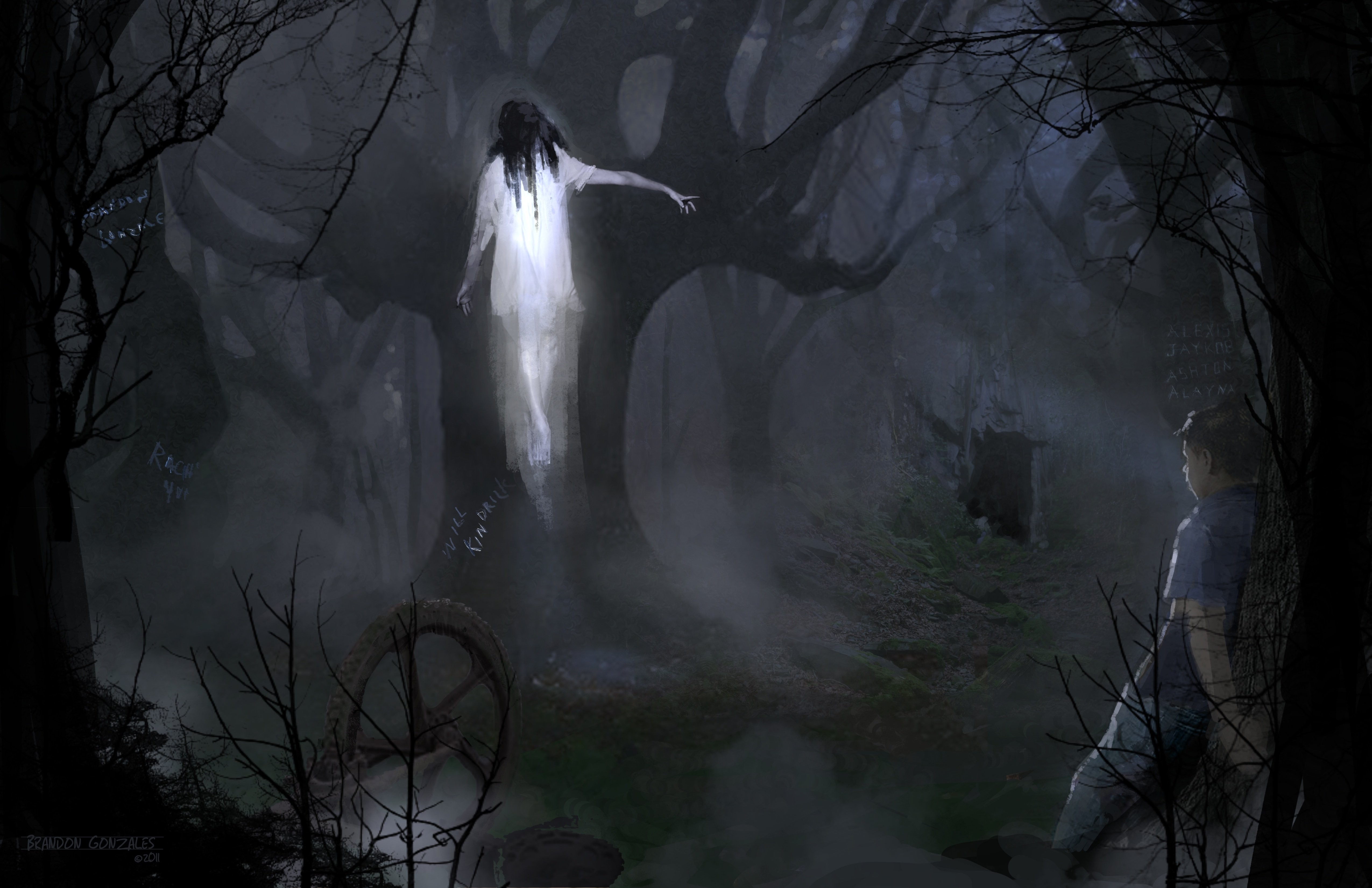Gothic Art Amazing Fantasy Spooky Dark Ghost Halloween