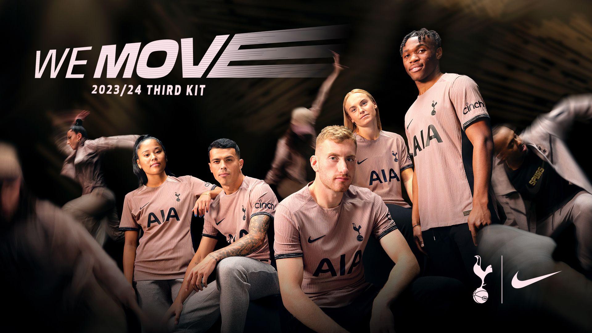 Nike Third Kit Unveiled Tottenham Hotspur