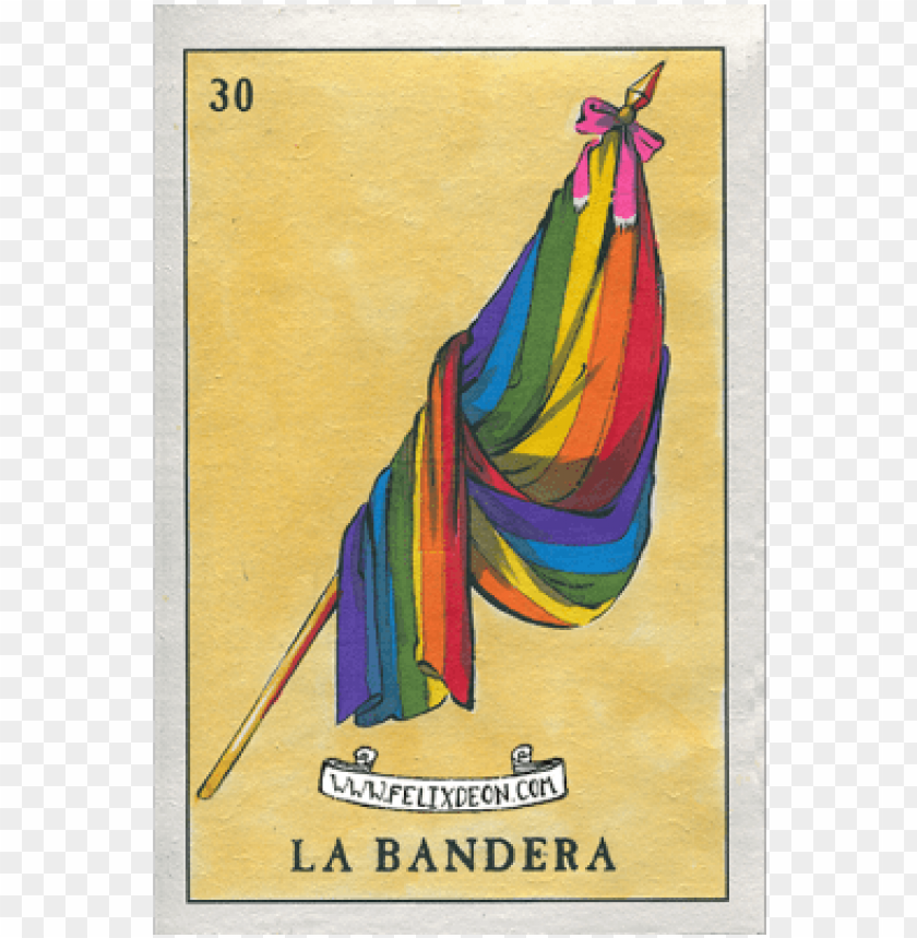Ay Mexican Loteria Cards Gay Art Png Image With