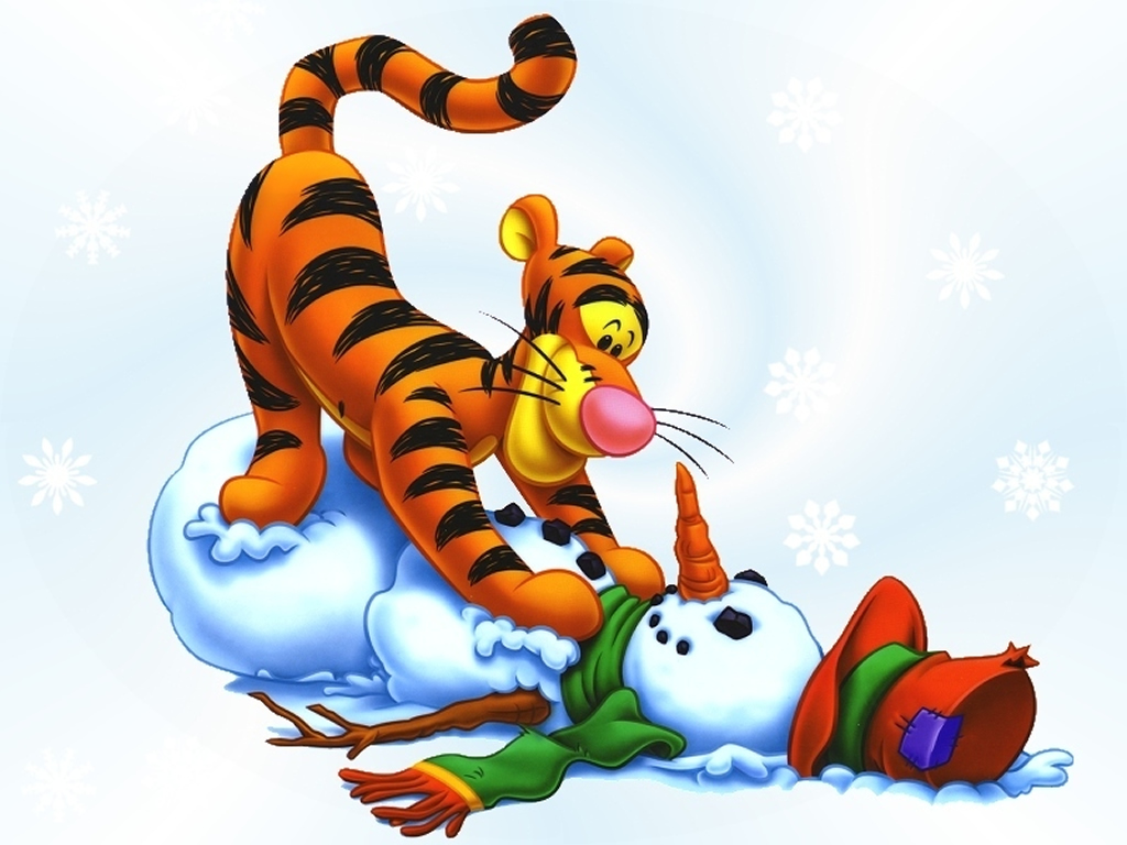 Christmas Cartoon Wallpapers   Clipart library   Clipart library 1024x768