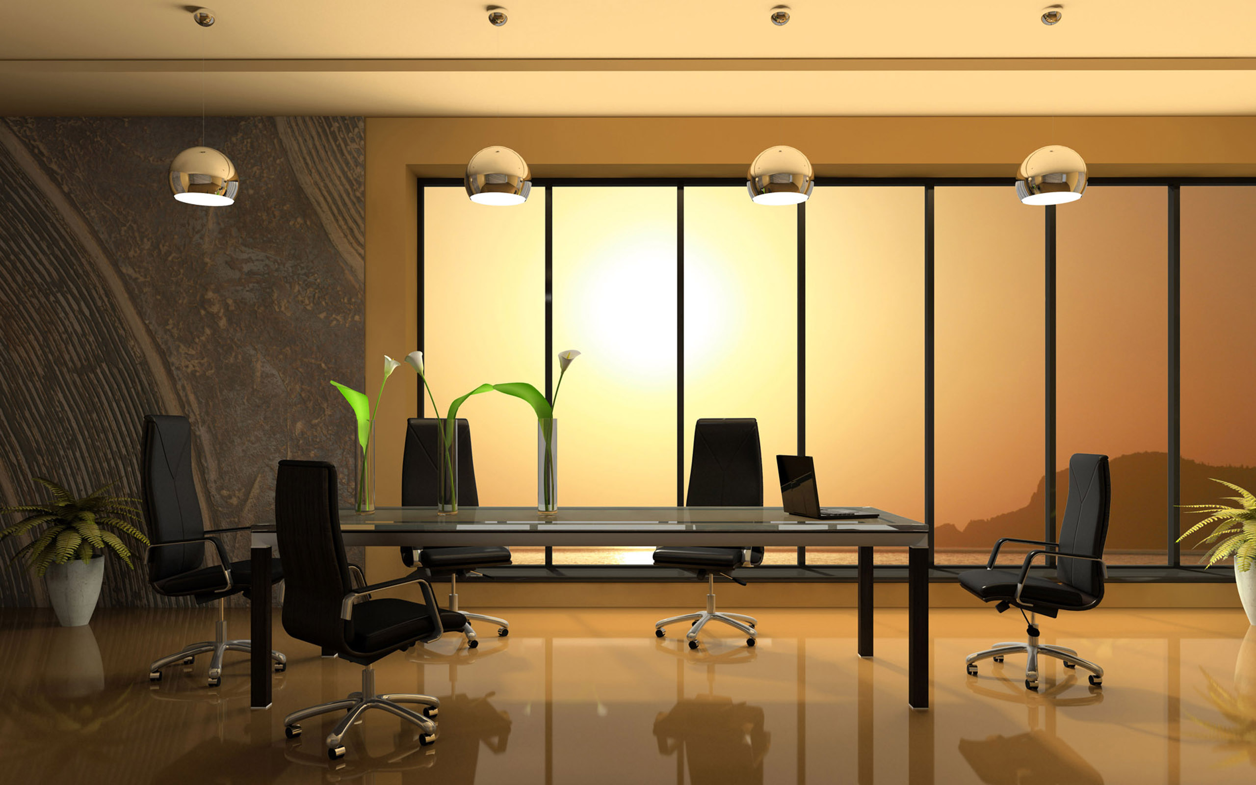 Home Office Furniture Wallpaper Desktop Ideas Designs