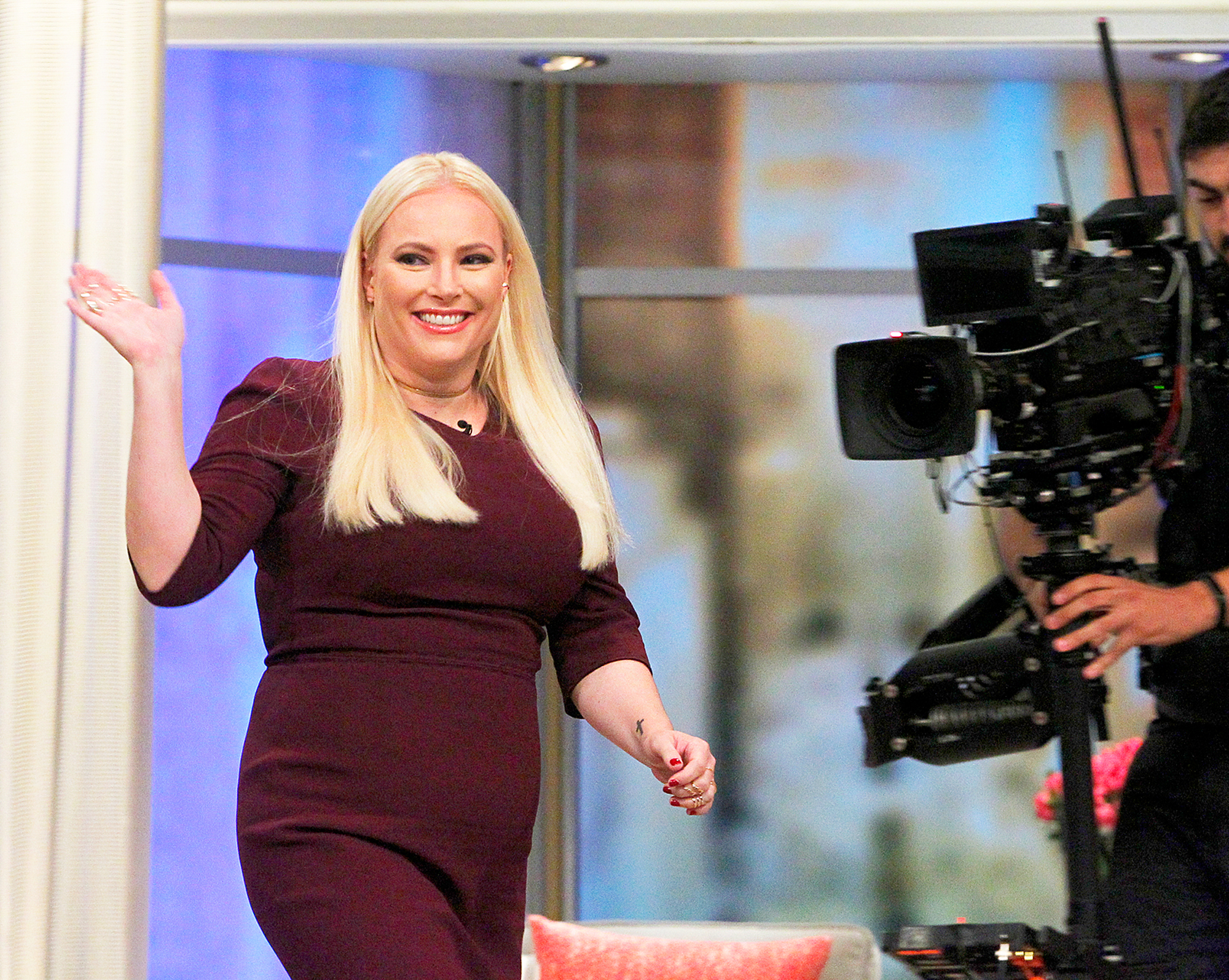 Meghan Mccain S First Day On The Details