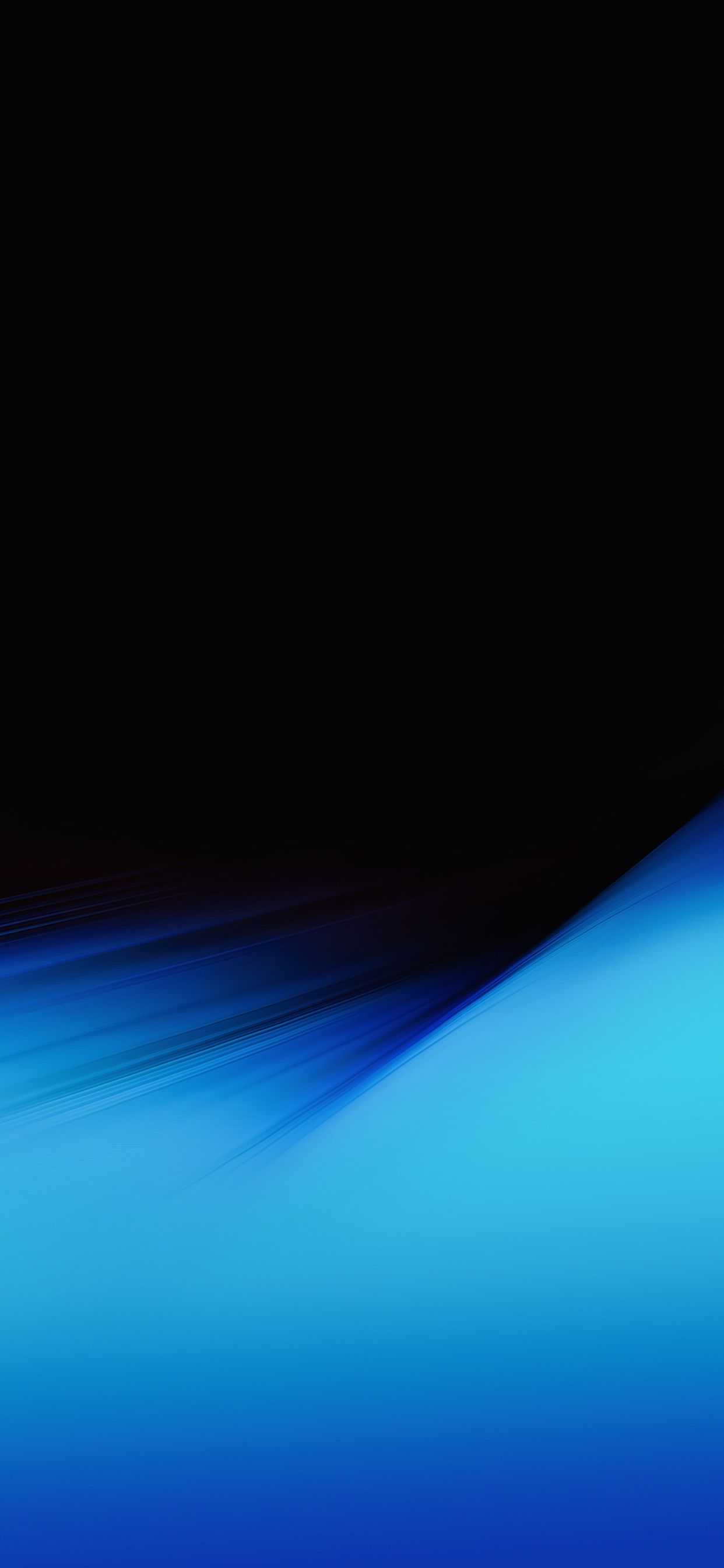 iPhone Black And Blue Wallpaper