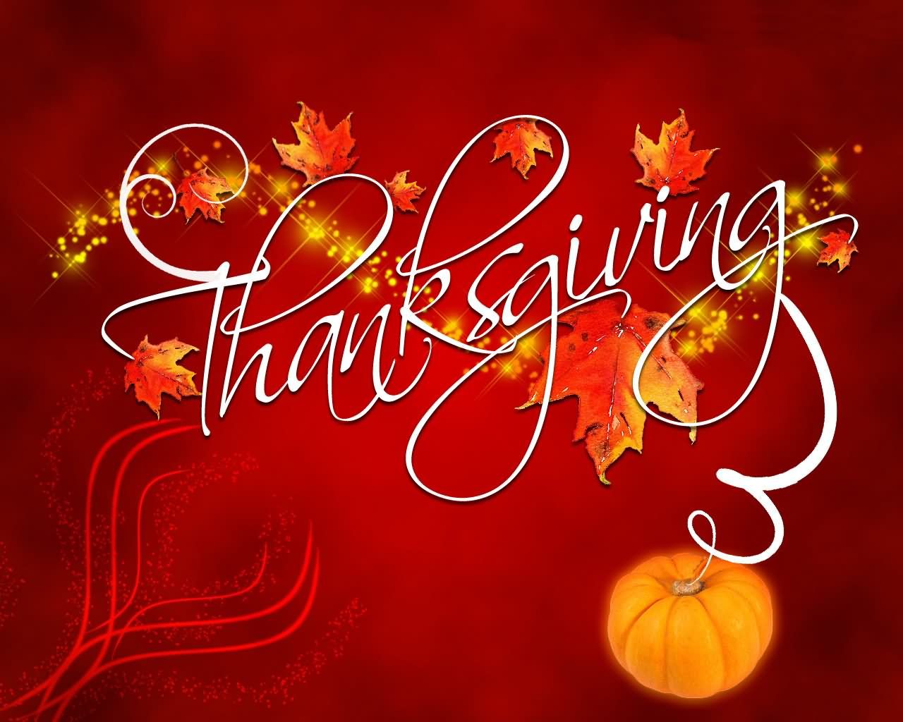 Happy Thanksgiving Wishes HD Wallpaper