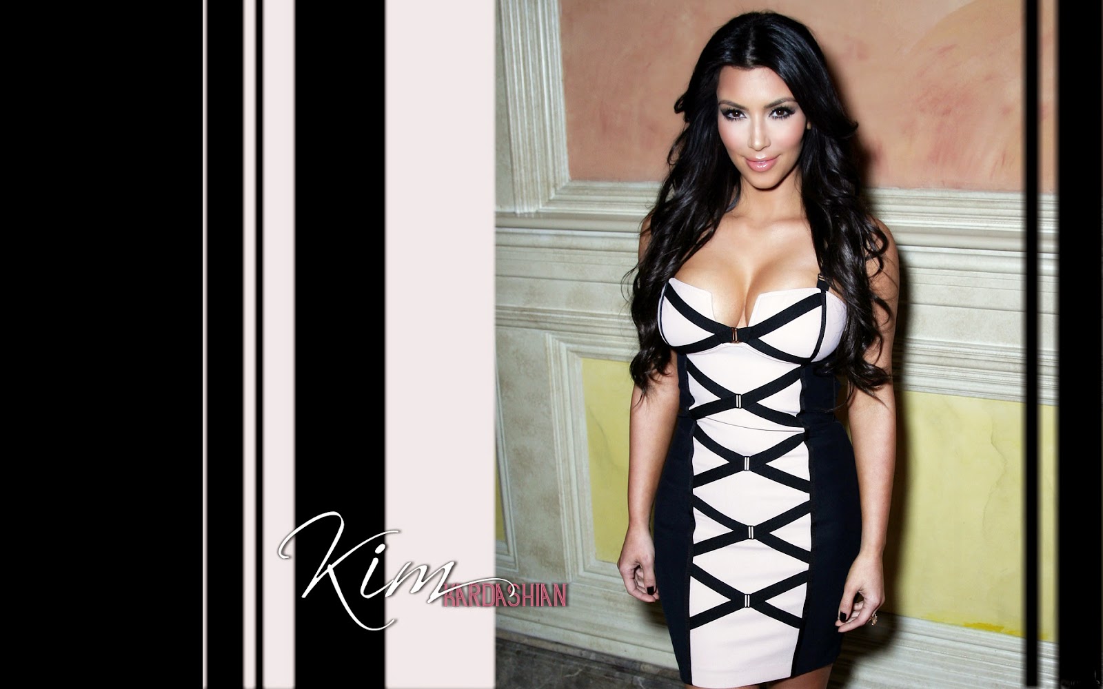Wallpaper Wisely Kim Kardashian Full HD
