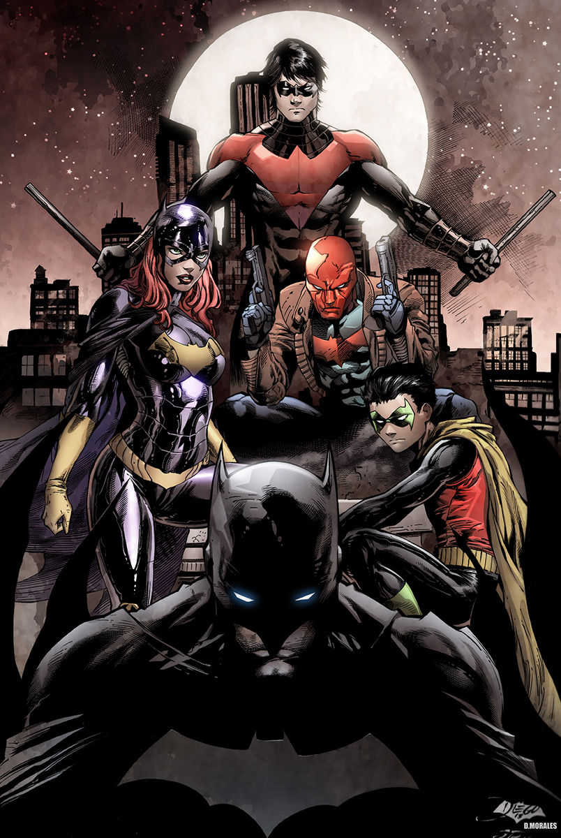 Bat Family By Bernard Meyer Colored Dany Morales