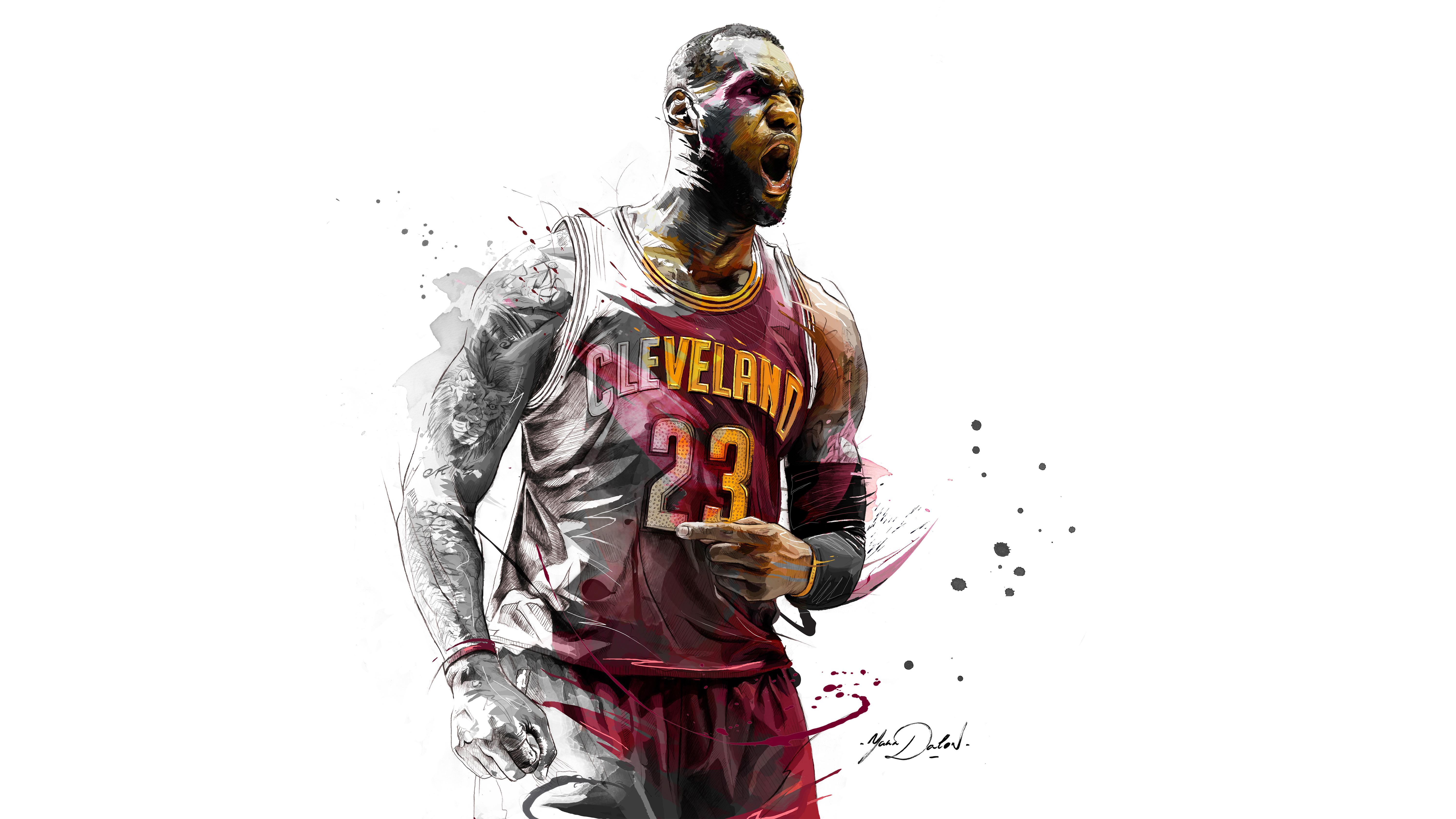 Lebron James 6k Wallpaper Basketball Player And