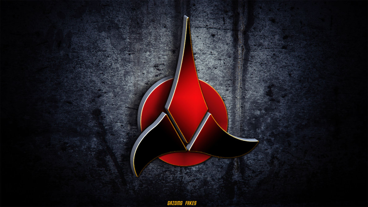Star Trek Klingon Logo Wallpaper By Gazomg