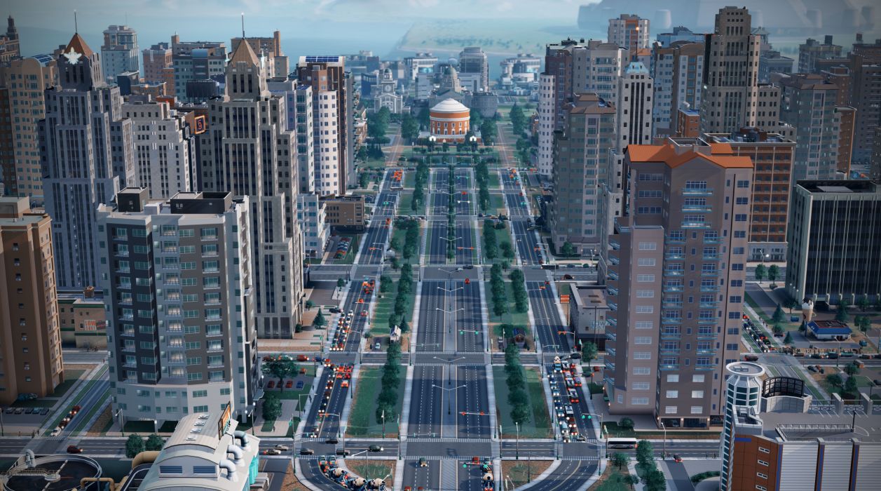 Simcity Construction Simulation City Building Wallpaper