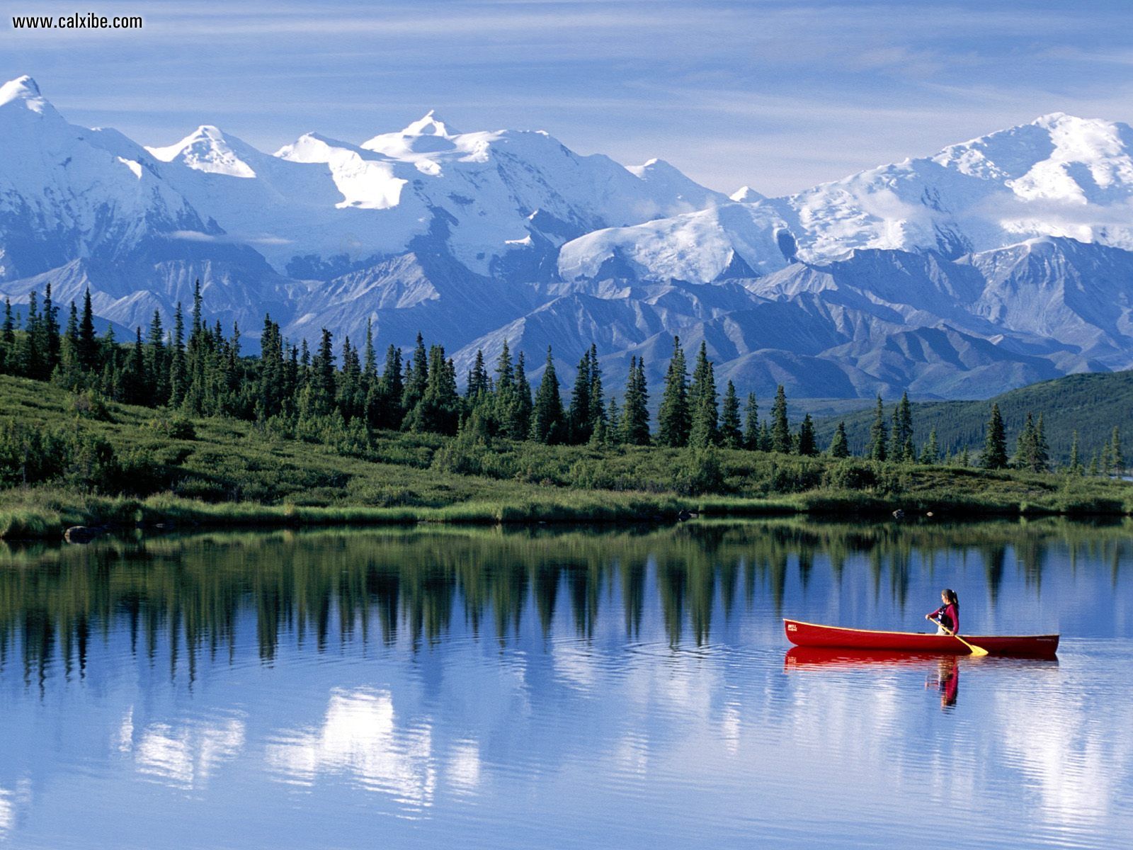 Nature Wonder Lake Alaska Picture Nr