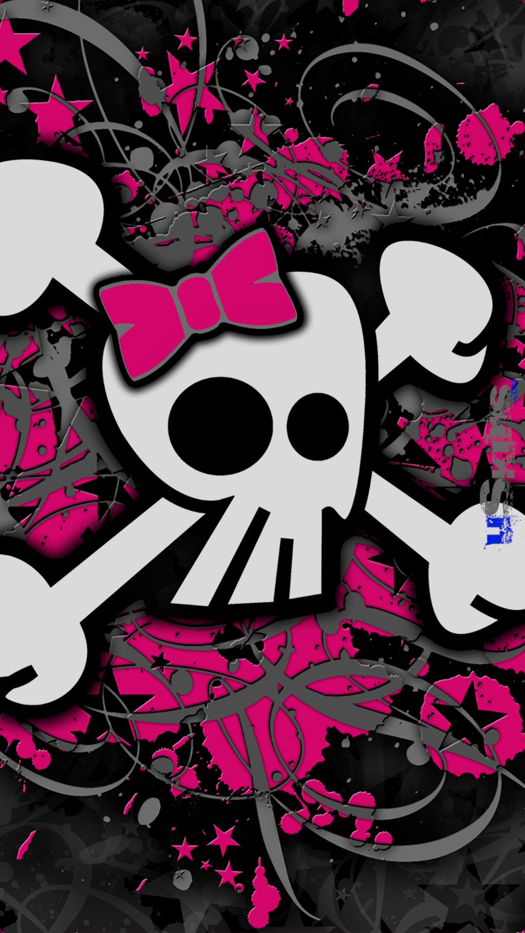 Wallpaper Skull N Bone Android