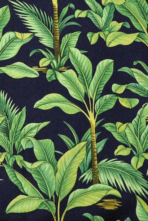 thevuas Hawaiian Tropical Beach Pattern Print Fun Craft Fabric 505x750