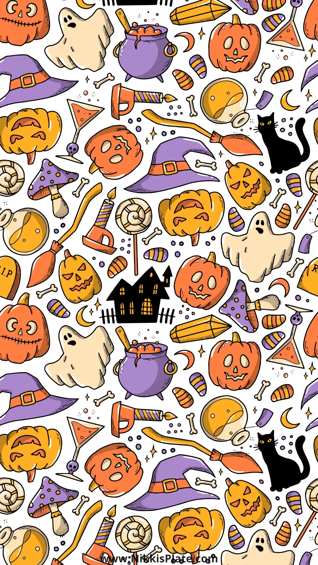 Cute Halloween iPhone Wallpaper Artofit