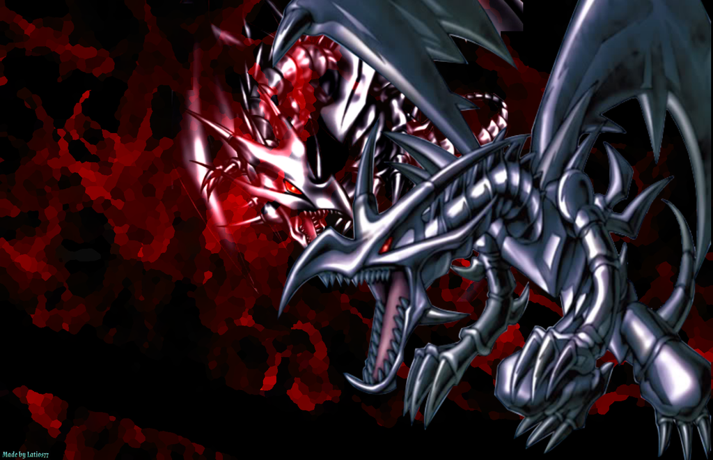 Yu Gi Oh Red Eyes Black Dragon Wallpaper By Latios77