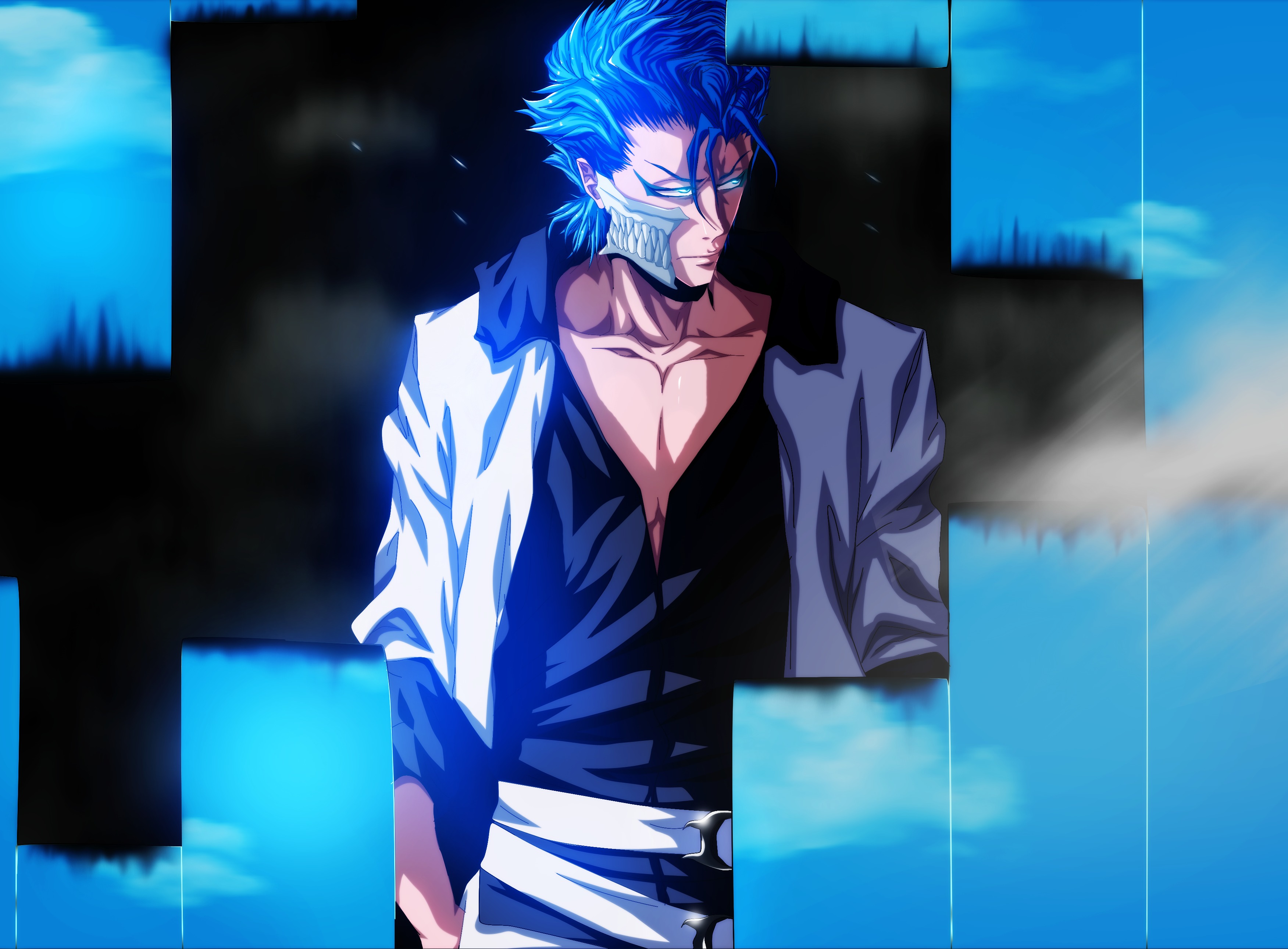 Grimmjow Jaegerjaquez Anime Bleach HD Wallpaper By I