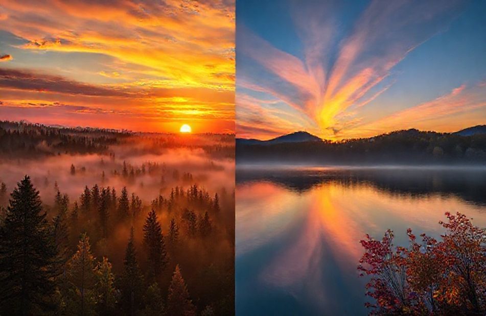 Dual Monitor Nature Wallpaper