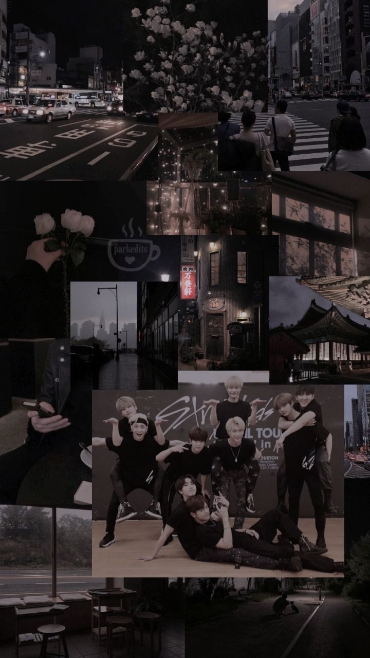 Black Bts Aesthetic iPhone Wallpaper Park Jimin