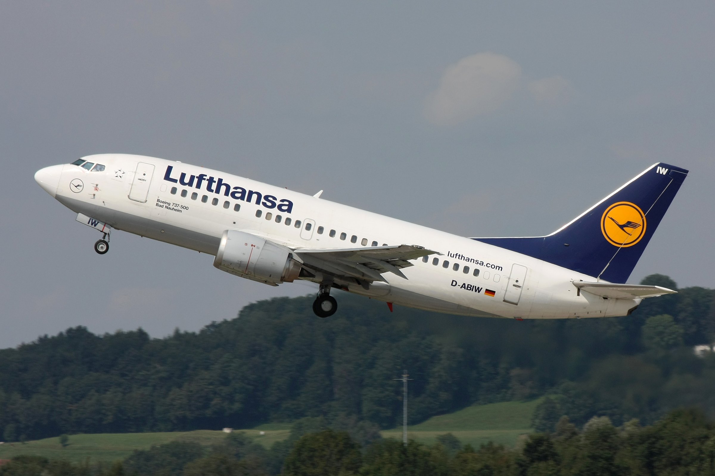 Lufthansa Avion Alemania Wallpaper Background