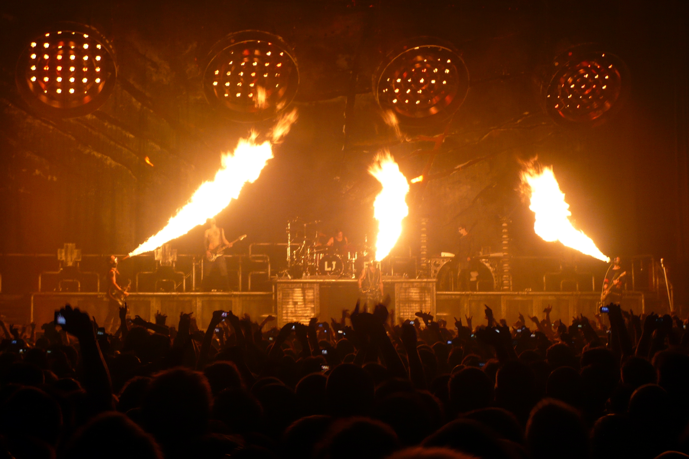 Rammstein In Paris Full HD Wallpaper And Background