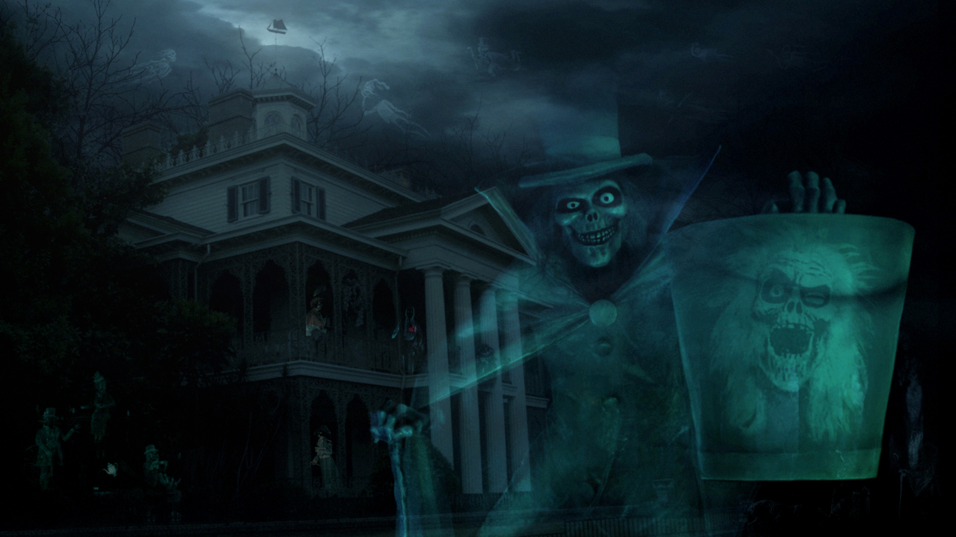 Disneyland Haunted Mansion Wallpaper Digital