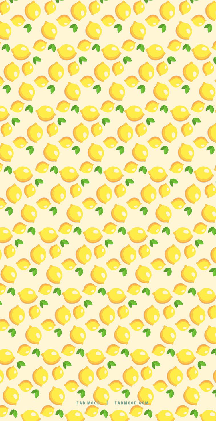 Lemon Wallpaper For iPhone Aesthetic Spring Summer