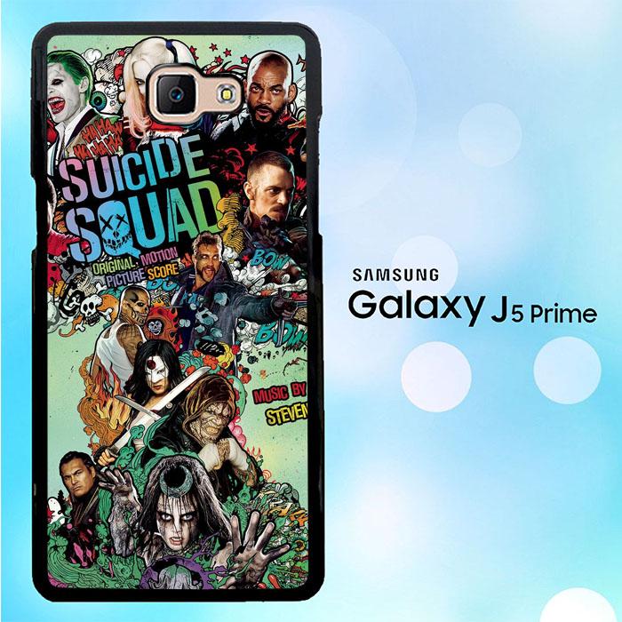 Suicide Squad Movies X4493 Samsung Galaxy J5 Prime Case