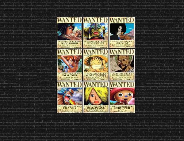 One Piece Wanted Wallpaper By Scopioaris