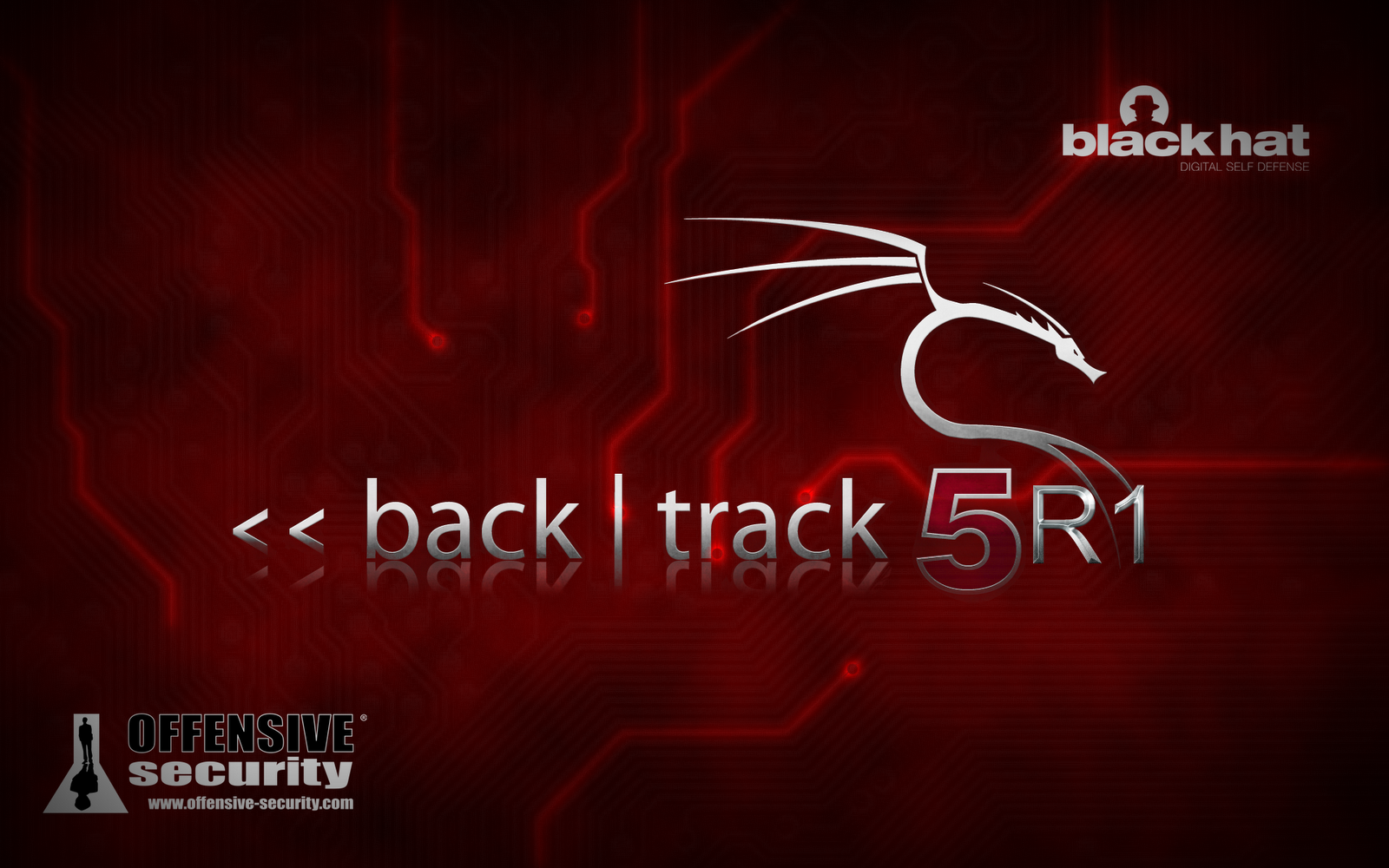 gobitech BackTrack 5 R1   Black Hat Wallpaper
