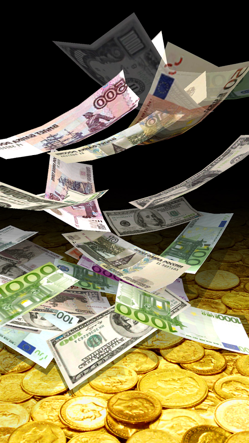 Falling Money 3d Wallpaper Pro Android Apps On Google Play