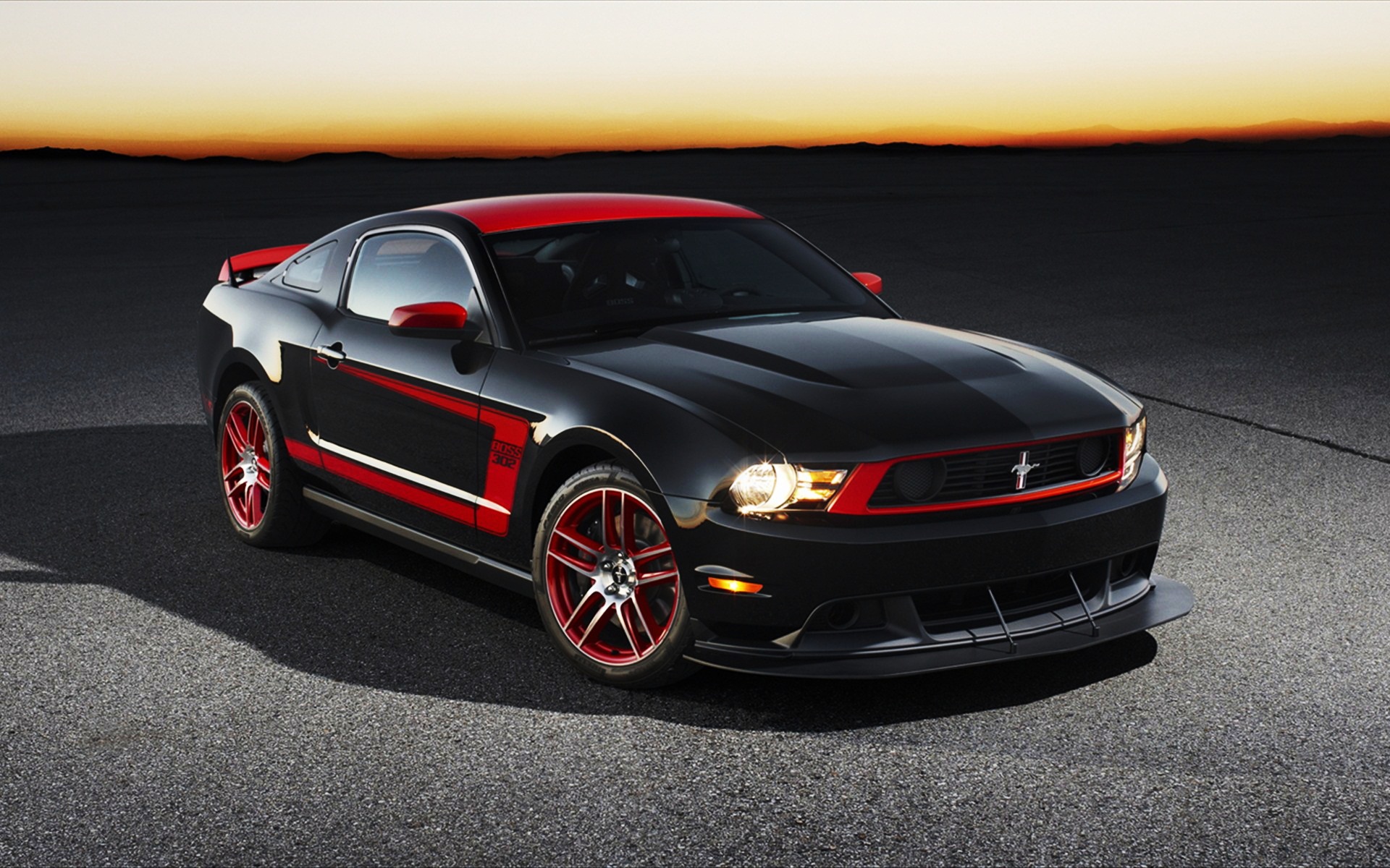 Ford Mustang Black Wallpaper High Res With