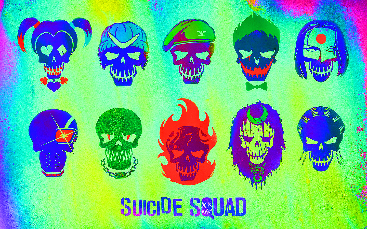 Suicide Squad Image Skull Wallpaper HD