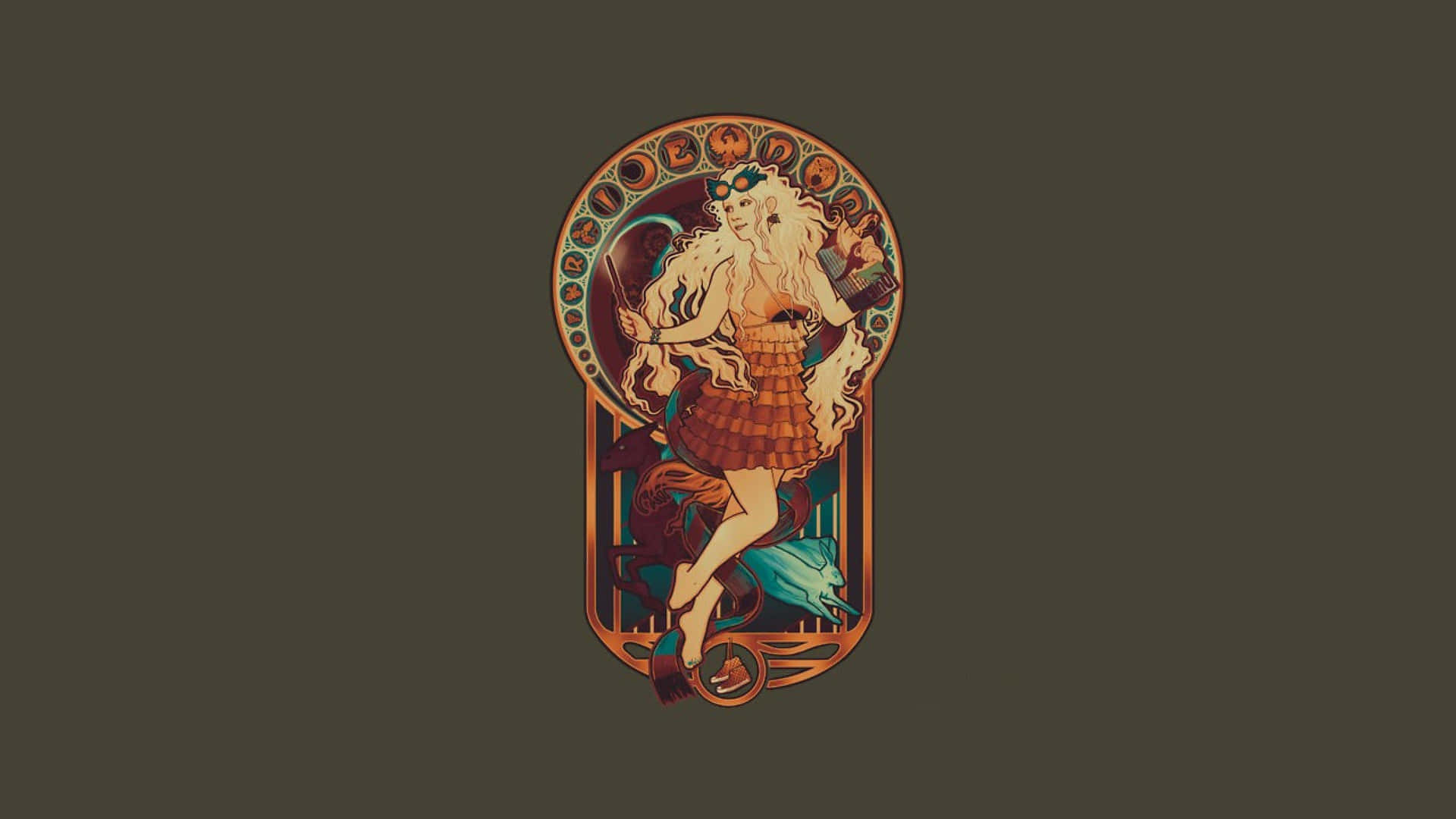 Art Nouveau Wallpaper