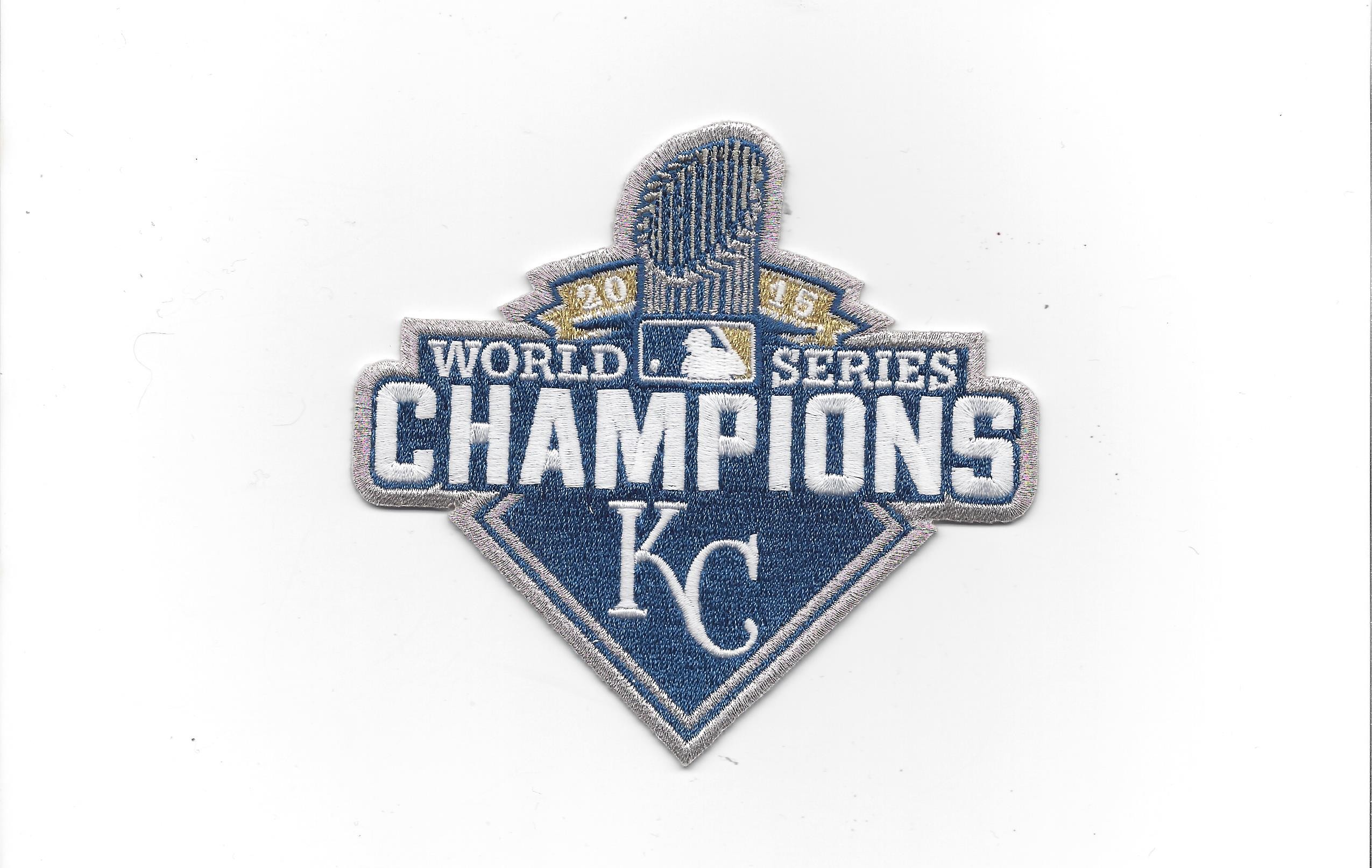 Kansas City Royals World Series Champions Patch