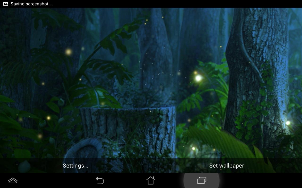 Fireflies Live Wallpaper Android Apps On Google Play