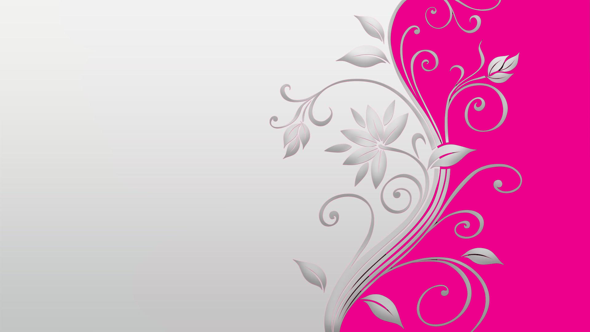 Pink And White Wallpaper HD