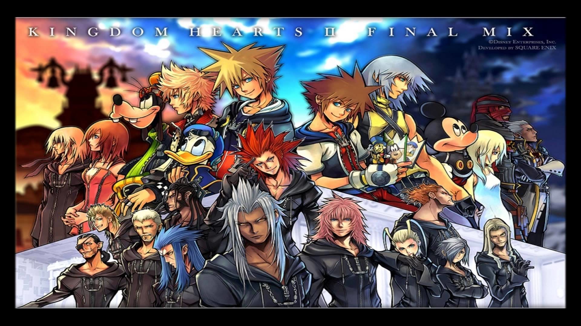 Kingdom Hearts Final Mix Wallpaper Image