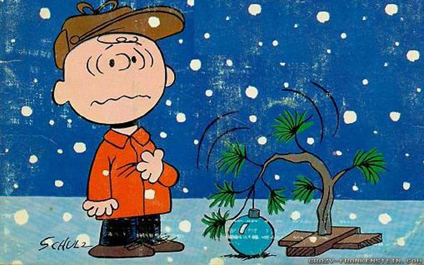 Merry Christmas Charlie Brown Wallpaper Tree Modelers