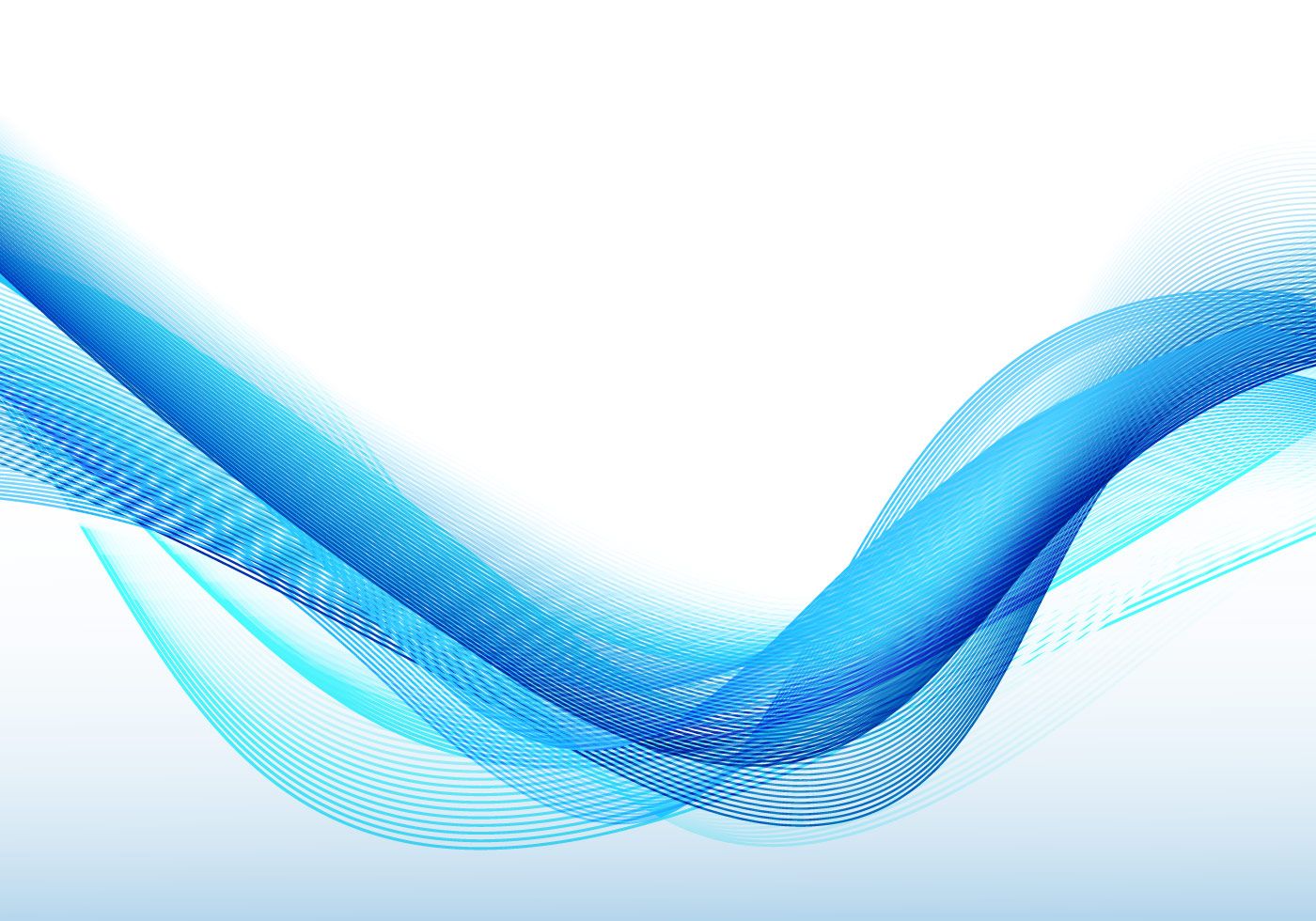 Abstract Blue Wavy Background Background