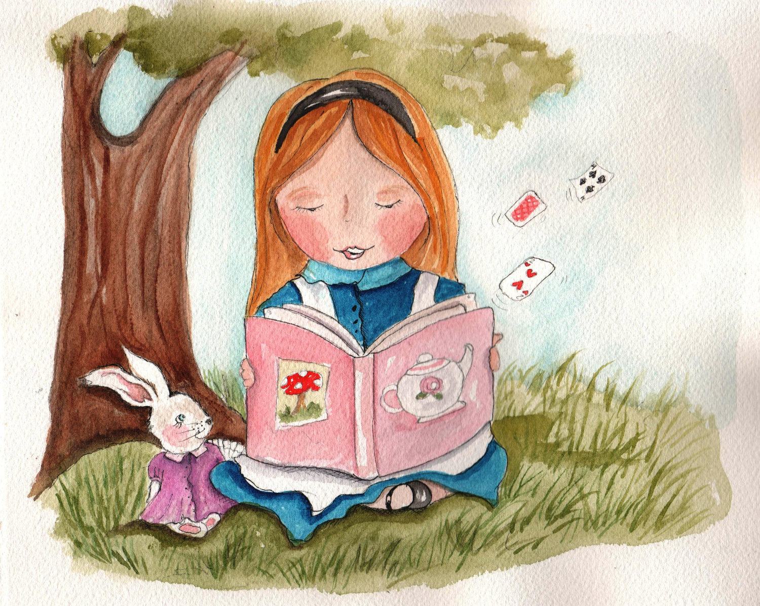 Free download Wallpapers Backgrounds Childrens Wall Art Alice