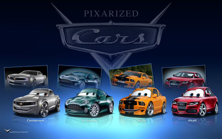 Pixarized Cars By Danyboz